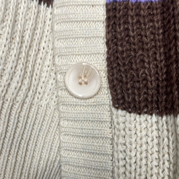 Forever 21 Striped Cardigan Sweater, Women's Size Small - Picture 4 of 6